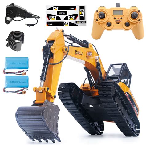 remote excavator|large scale remote control excavator.